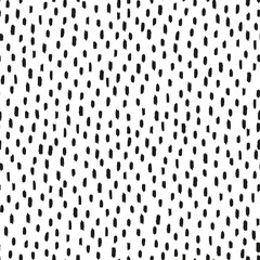 Grunge seamless pattern with dry ink brush spots