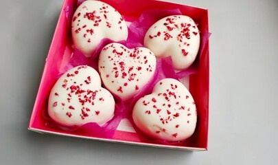 Sweet hearts. Holiday sweets. Valentine's Day Gift