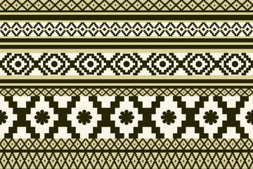 Retro Style Fabric Pattern Design Native Pattern Use It as a Background or Destroy Objects.