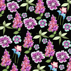  pattern with flowers