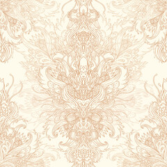 Vintage background ornate baroque pattern