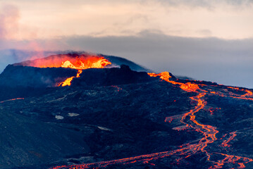 2021 08 19 Fagradalsfjall volcano and lava 3