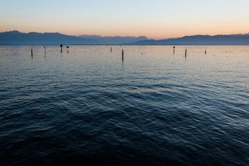 Abendstimmung auf dem Bodensee