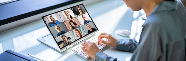 Video Conferencing In Office