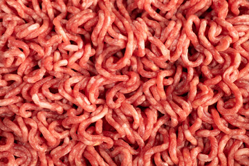 Rohes Hackfleisch Nahaufnahme