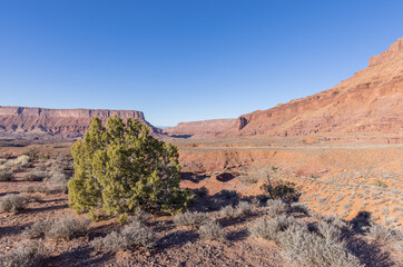 Scenic Southwest Utah Desert Landscape