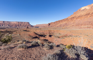 Fototapeta na wymiar Scenic Southwest Utah Desert Landscape