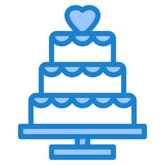 cake blue style icon