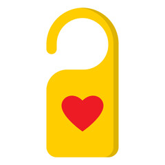 hotel flat style icon