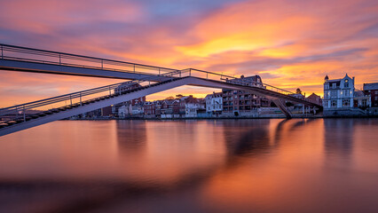 Lever Soleil Sur Namur