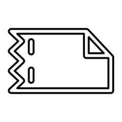 Discount voucher icon