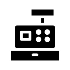 Cashier machine icon