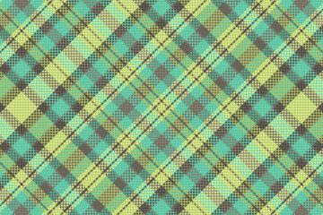 Seamless tartan plaid pattern background with vintage color.