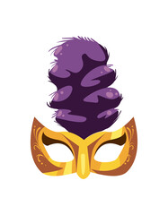 mardi gras mask icon