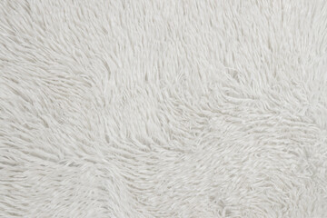 Synthetic fur white texture for the background