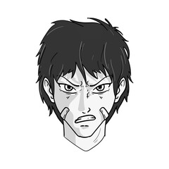 anime boy illustration