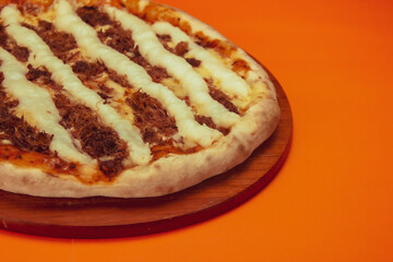 Pizza Chicken Catupiry and jerky
