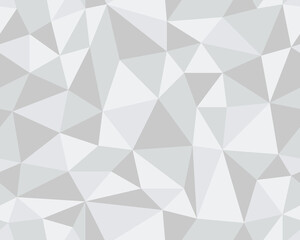 Seamless Vector Background from cells, triangles. Irregular Mosaic backdrop.