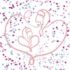 heart,gift to lovers,I love mom,love to mom gift,mom loves her children,mom loves daughter,mom loves son, beloved,love,mom beloved,heart flower,heart of flowers,pink,burgundy,gray,red,postcard,lips,bu