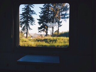 view from the train window © shipareva_darina