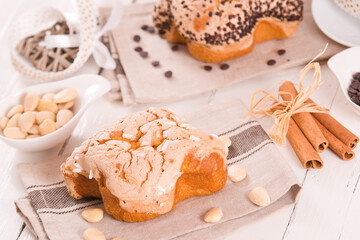 Colomba Italian Easter Dove Bread.