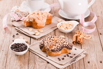 Colomba Italian Easter Dove Bread.