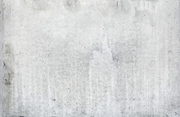 Sichtbetonwand mit glatter Oberfläche in grau XXL Panorama 