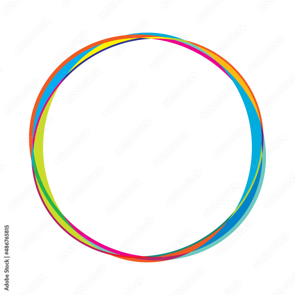 Poster Abstract random circles geometric circular element