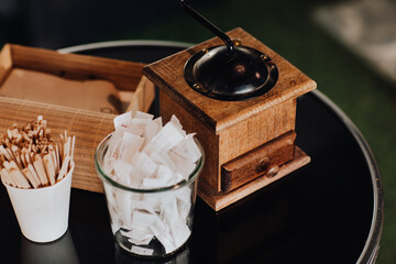 Moulin à café pour le plaisir de moudre