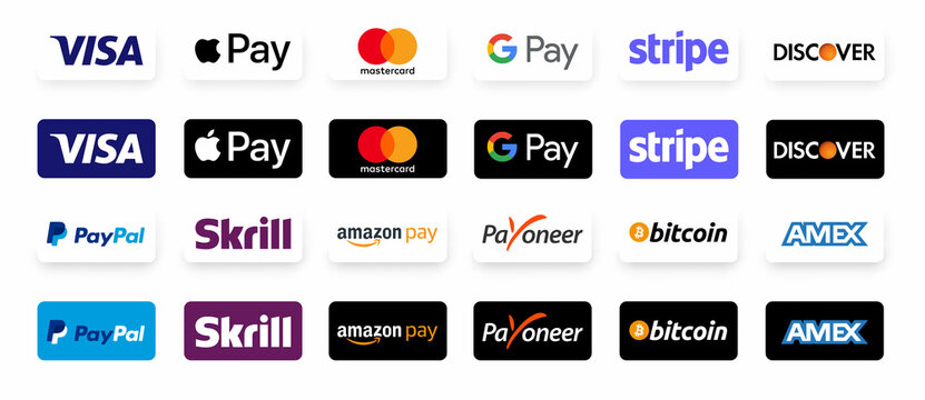 Payments method Icon in Footer