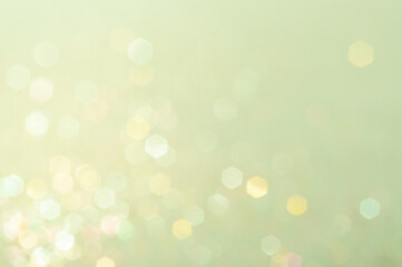 Abstract nature green bokeh background