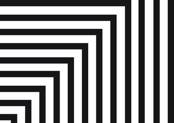 Abstract Black ad White Stripe