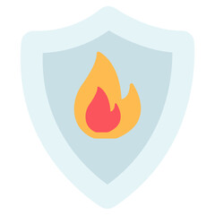 Perfect design icon of fire security

