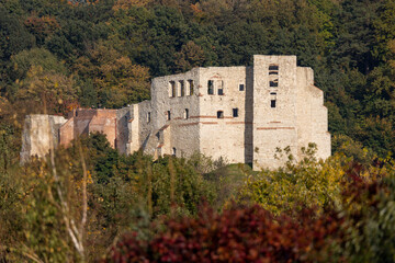 The ruins of the castle in Kazimierz Dolny on the Vistula River
