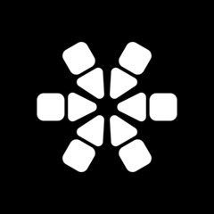 abstract modern symbol flat technology