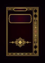 Islamic Book design، Caver