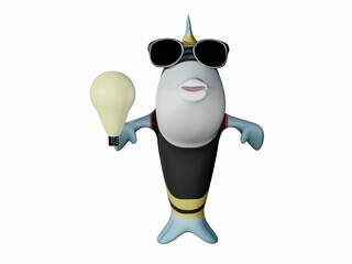 Fish and Sunglasses and Idea