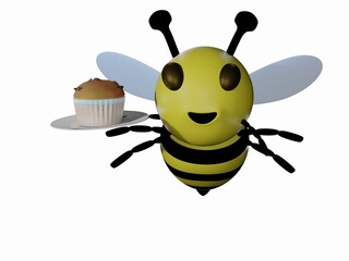 Bee and Muffin