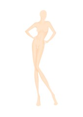 Fashion Figure Template - Fashion Croqui