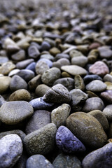 Pebble stones detail
