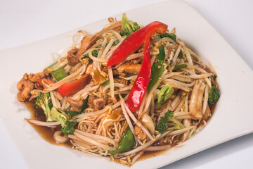 Peruvian Chinese fusion food: 