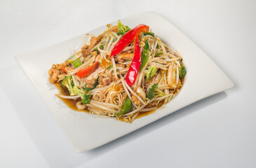 Peruvian Chinese fusion food: 