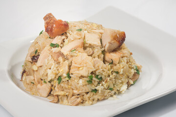 Peruvian Chinese fusion food: 