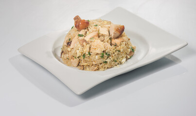 Peruvian Chinese fusion food: 