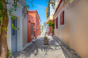 Street view of Athens