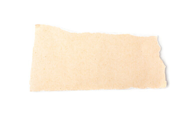 Cardboard, Carton, Ripped Kraft Paper, Wrapping Piece