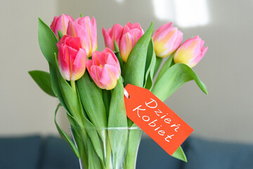 Bukiet tulipanów z okazji Dnia Kobiet