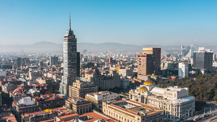 Fototapeta na wymiar Cityscape of Mexico City