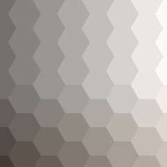 Abstract color Low-Polygones Generative Art background illustration