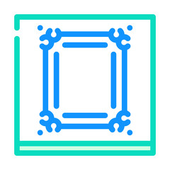 molding and millwork color icon vector. molding and millwork sign. isolated symbol illustration